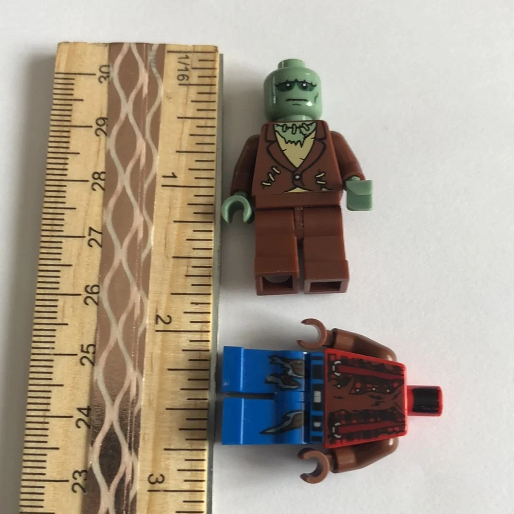 LEGO MONSTERS MINI FIGS LEGO Werwolf LEGO Frankenstein LEGO Zombie Bride